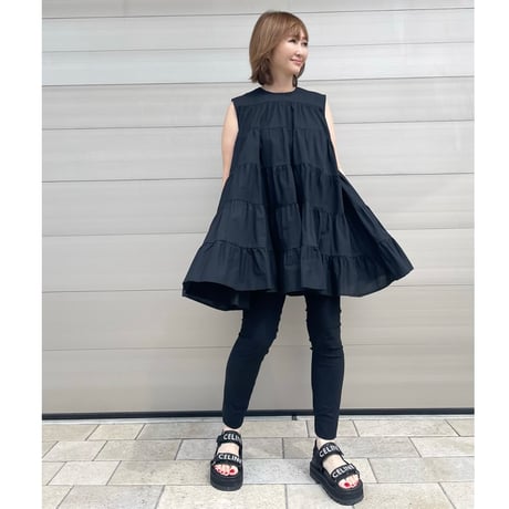 cancan tunic・black
