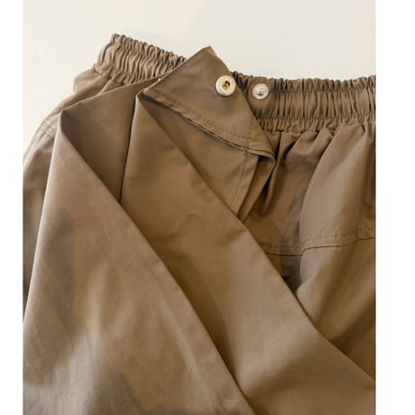 west roll pants・brown