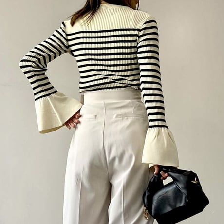 rib knit・border