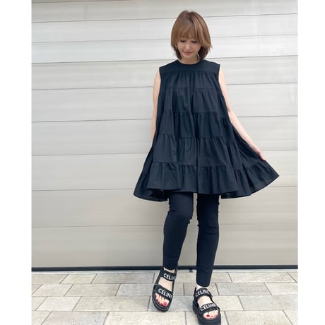 cancan tunic・black