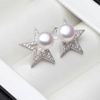 star perl pierce・silver