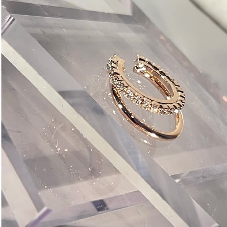 w ear cuff・pink gold