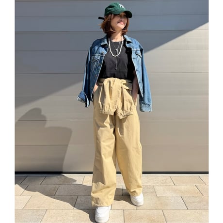 west roll pants・beige