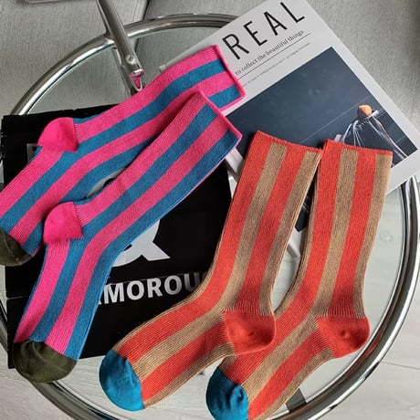 Stripe socks