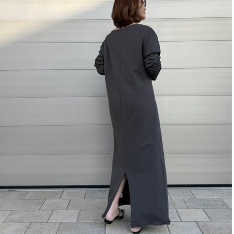 sweat relax op・charcoal gray
