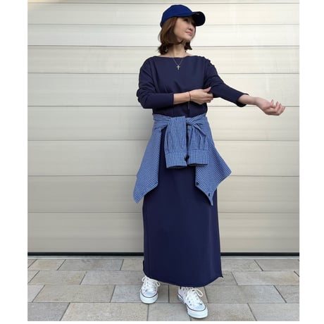 sweat relax op・navy