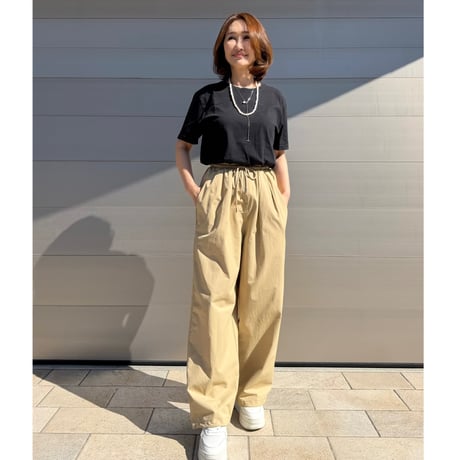west roll pants・beige