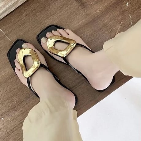 square thong・black