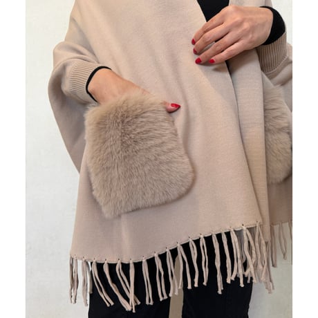 Snow shawl・beige