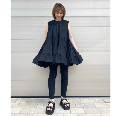 cancan tunic・black