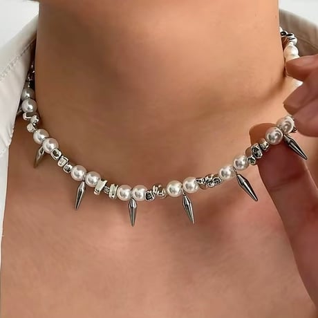 edge perl necklace