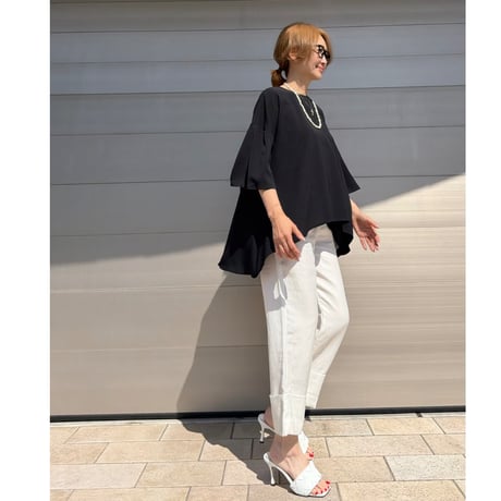 drape tops・Black