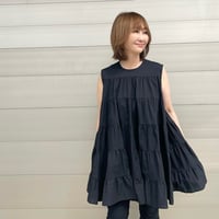 cancan tunic・black
