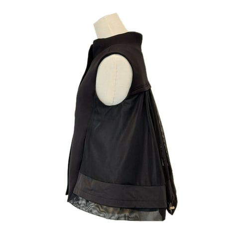 tulle best・black