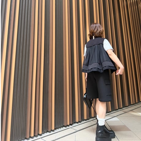 tulle best・black