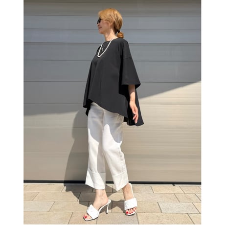 drape tops・Black
