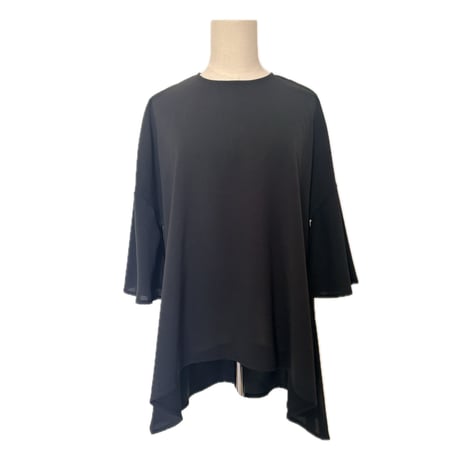 drape tops・Black