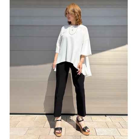 drape tops・white