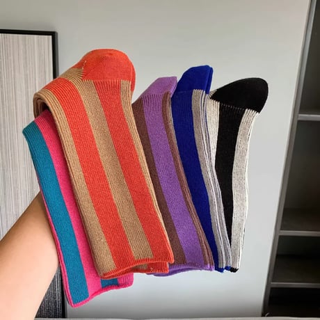 Stripe socks