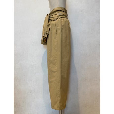west roll pants・beige