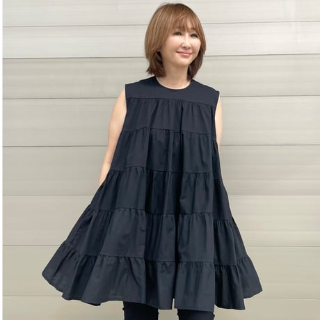 cancan tunic・black
