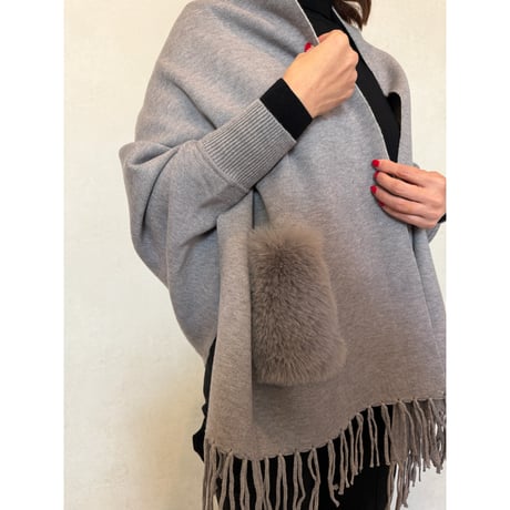 Snow shawl・gray