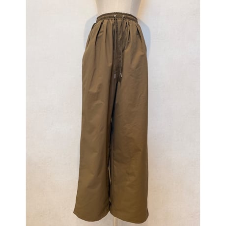 west roll pants・brown