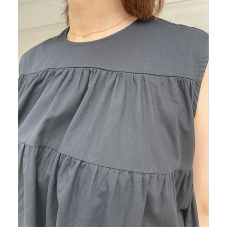cancan tunic・black