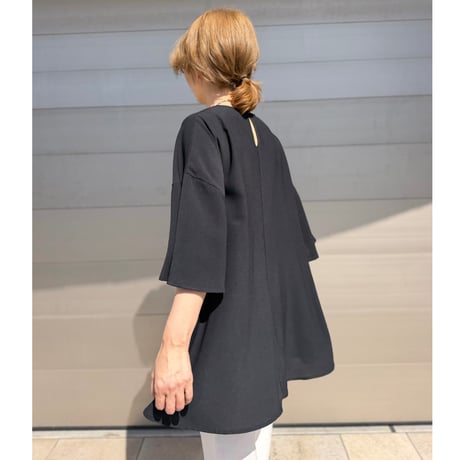 drape tops・Black