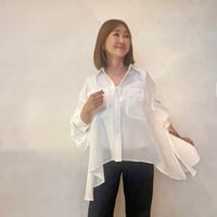 airy shirt・White