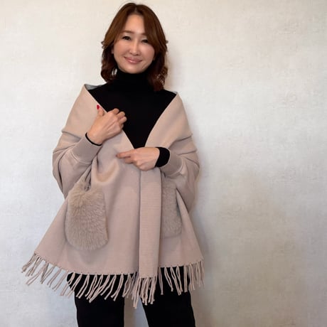 Snow shawl・beige