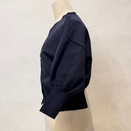 balloon cardigan・navy