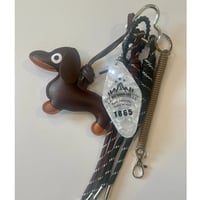 brown charm dog