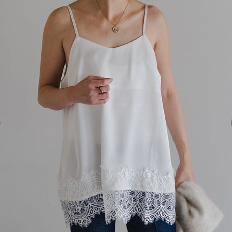 race camisole・white