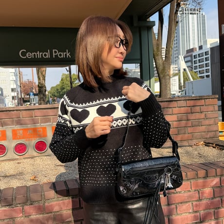 Heart knit