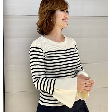 rib knit・border