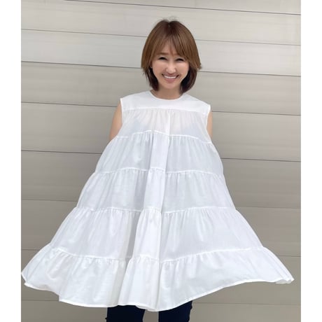 cancan tunic・white