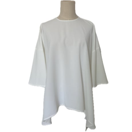 drape tops・white