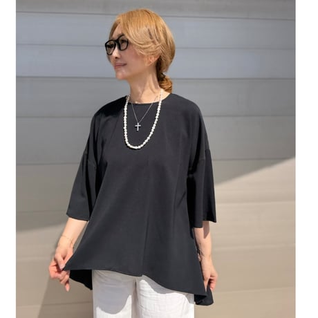 drape tops・Black