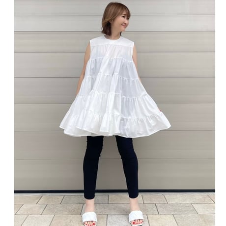 cancan tunic・white