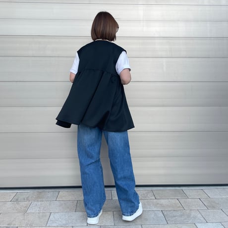 punch peplum gilet