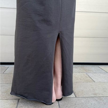sweat relax op・charcoal gray