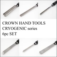 11月下旬発送予定【スペシャル6本セット】Crown Hand Tools：Cryogenic
