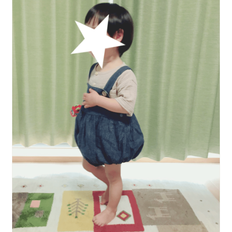 だるまオール（70㎝）ダウンロード型紙 | Baby&Kids Handmade