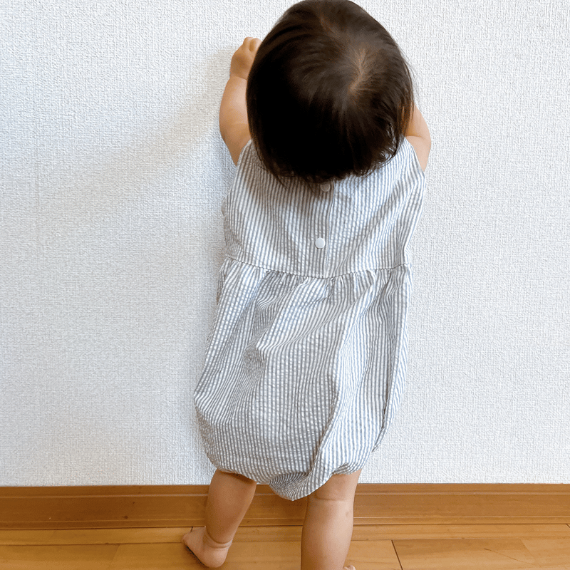 スリーブレスロンパース（80㎝）ダウンロード型紙 | Baby&Kids Handmade