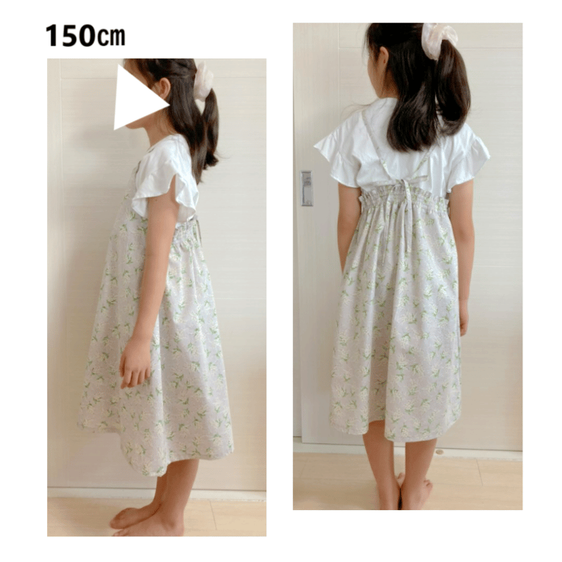 katie Babytoys柄キャミワンピース　ナイルパーチmilk レディース【高身長】 キャミワンピース（ごりちゃん×Denifits