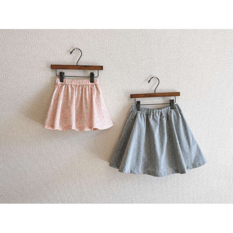 スカッツ（110㎝）ダウンロード型紙 | Baby&Kids Handmade 