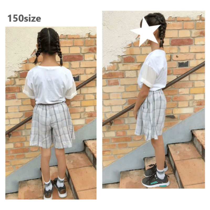 フレアキュロット（150㎝）ダウンロード型紙 | Baby&Kids Handmade