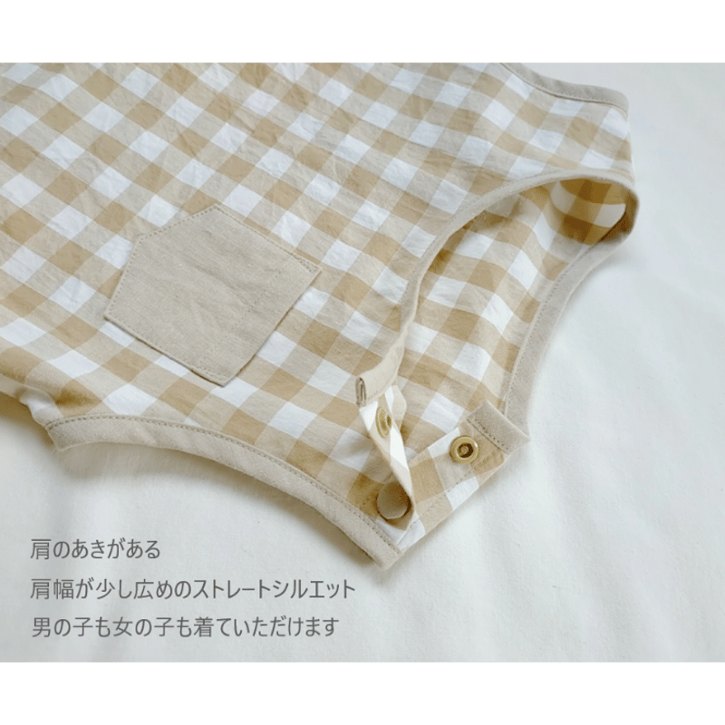 ノースリーブシャツ（130㎝）ダウンロード型紙 | Baby&Kids Handmade 