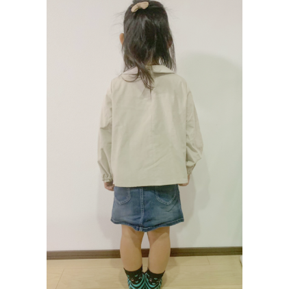 丸襟ブラウス(120㎝)ダウンロード型紙 | Baby&Kids Handmade